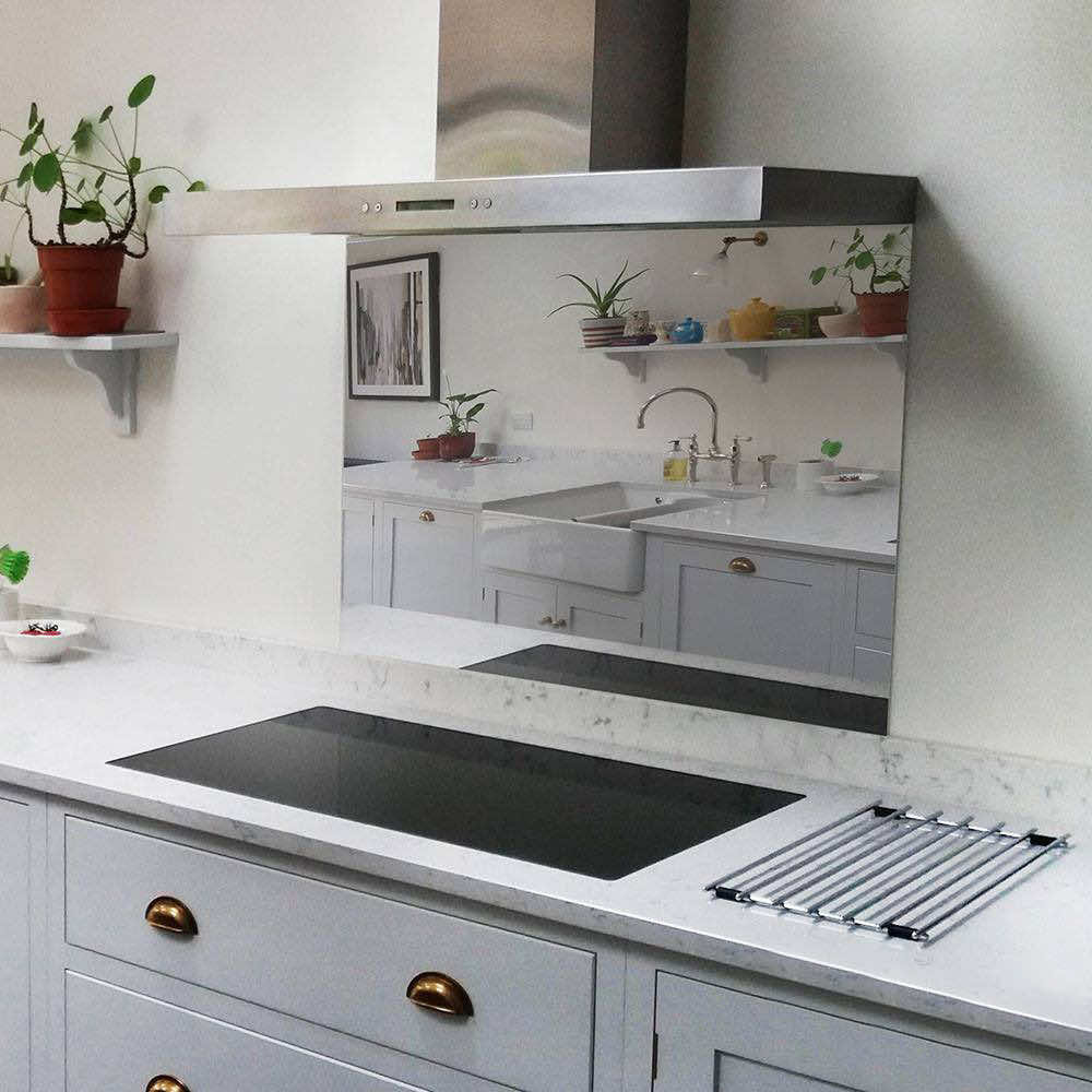 Mirror splashback cooker installation Ireland