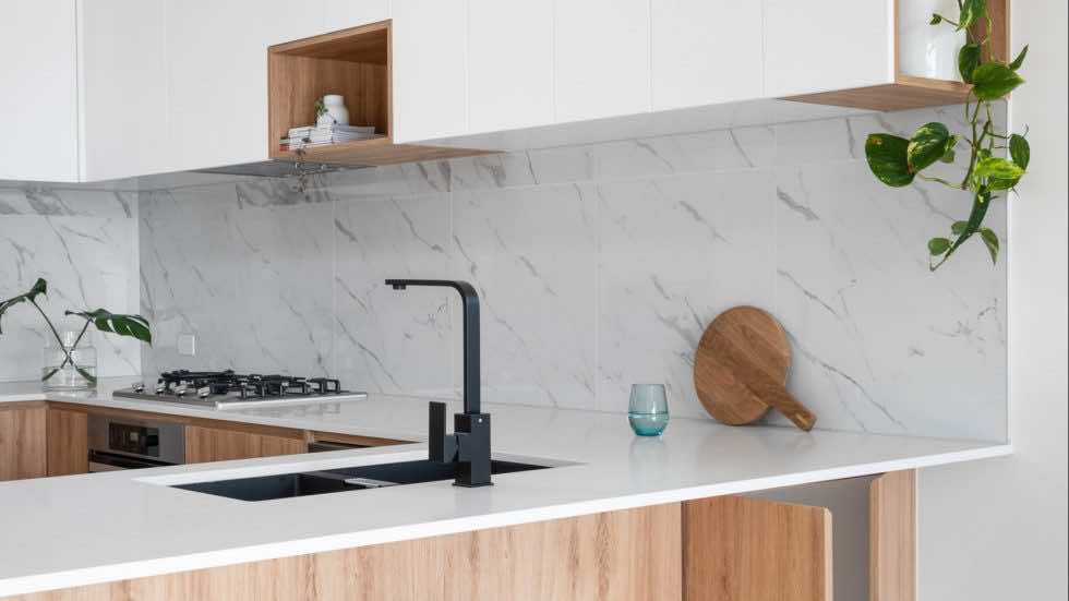 Acrylic splashback example