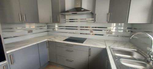 Splashback glass